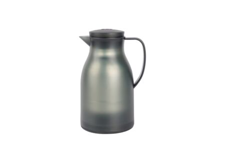 Koffiekan Brewly 1L - kunststof & glas - zwart