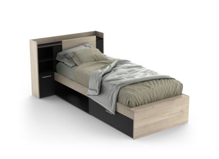 Bed Life 90x190/200cm met opbergruimte