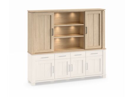 Opzetstuk Alba 233cm - decor - decor sand oak