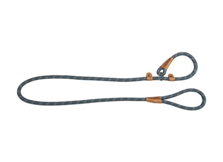 Leiband hond 180cm staalblauw