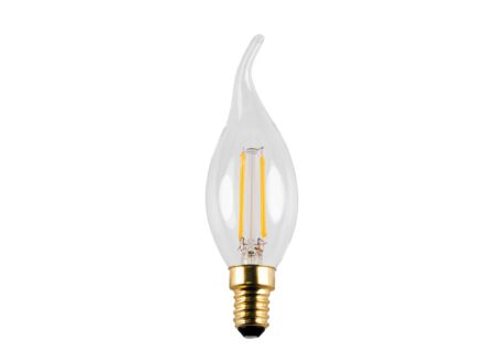 Ledlamp vlam 2W E14