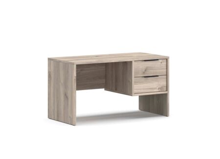 Bureau Gloria 130x66cm - melamine - greige castello oak