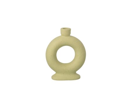 Vaas Soli H21cm - stoneware - munt