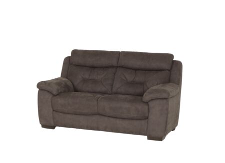 Zetel Neil 2-zit - stof - grijs