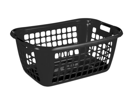 Wasmand Basic 65x45x27cm zwart