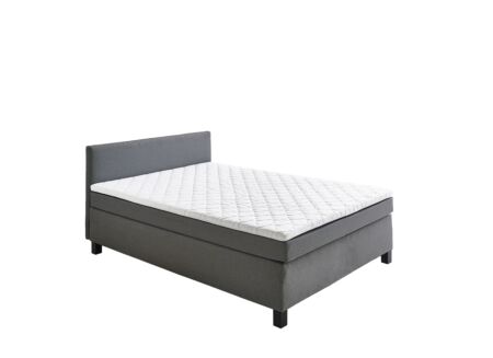 Boxspring BX1480 100x200cm stof grijs