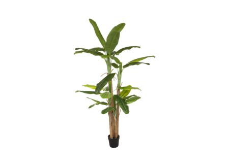 Kunstplant Bananenboom Ekko H285cm - kunststof - groen