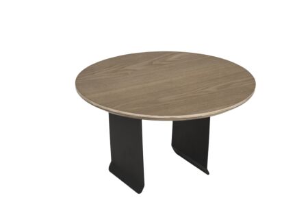 Universeel Armtafeltje 8-24cm - metaal - eiklook & zwart