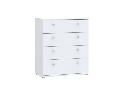 Ladekast Topic 74x35x86cm - decor - wit