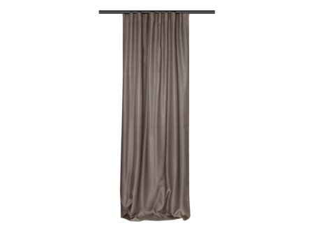 Gordijn Bruno 135x260cm - polyester - taupe