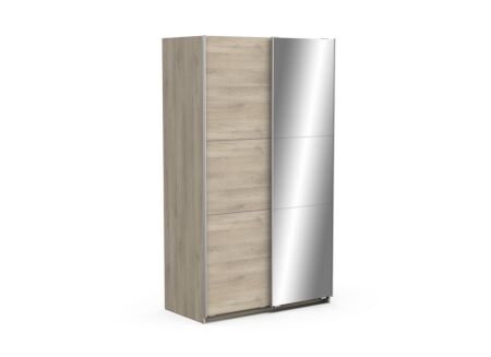 Schuifdeurkast Ghost 117cm - decor - kronberg eik