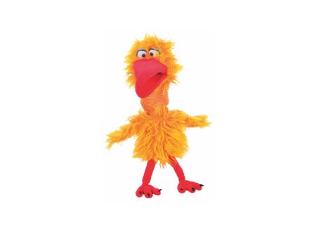 Handpop vogel Karl-H-Kauderwelsch H53cm - polyester - multicolor