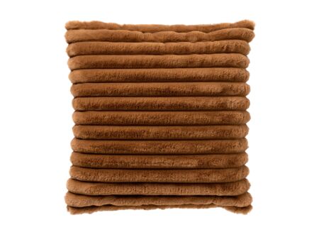 Kussen Hazel 50x50cm - stof - tobacco brown