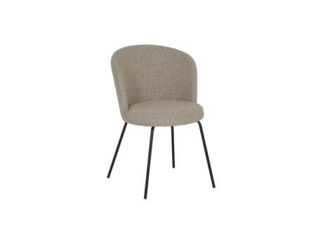 Stoel Pallada 44x53x86cm - polyestervezel - grijs