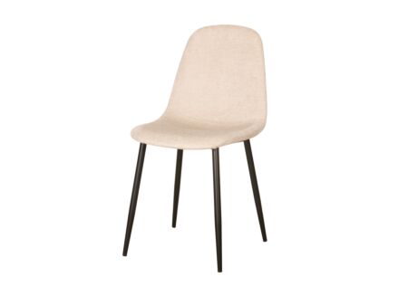 Stoel Speech 45x46x88cm - stof - beige