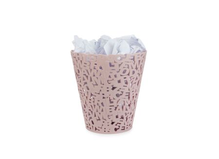 Papiermand Letters Ø28,5x30cm roze