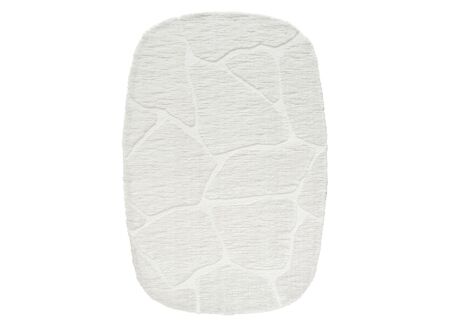 Tapijt Madagaskar 160x230cm - polyester - wit