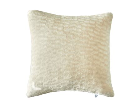 Kussen Valencia 50x50cm - microvezel - creme