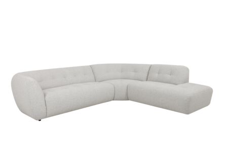 Hoeksalon Bibao Hoeksalon Bibao 287x245cm - stof - greige