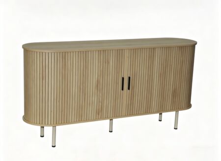 Commode Craze 160x40x80cm - melamine - light oak