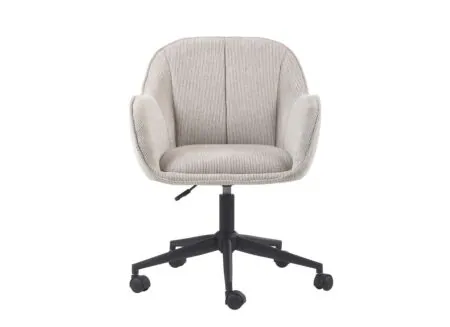 Overzichtsfoto - Bureaustoel Union 60x62x80cm - stof - light coffee