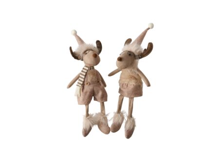 Kerstdecoratie Shelfsitter Kalina Muis H45cm