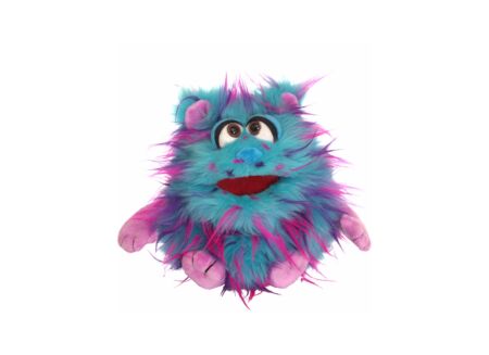 Handpop Monster to go Hupe H22cm - polyester - multicolor