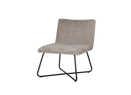 Fauteuil Ponzi polyestervezel - beige
