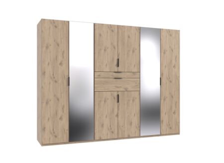 Kleerkast Moldau 270cm - decor - viking oak