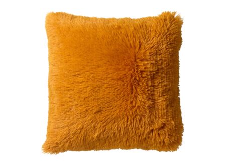 Kussen Fluffy 45x45cm - stof - golden glow