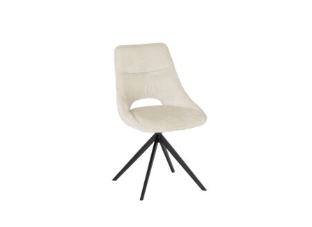 Draaistoel Pepper stof beige