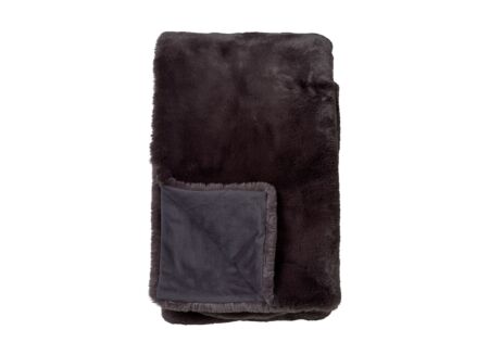 Plaid Zinzi 140x180cm polyester raven
