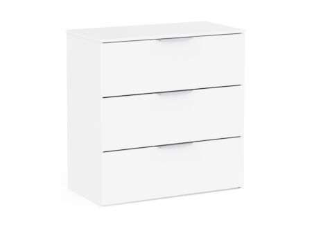 Ladekast Michigan 80x41x81cm - decor - wit