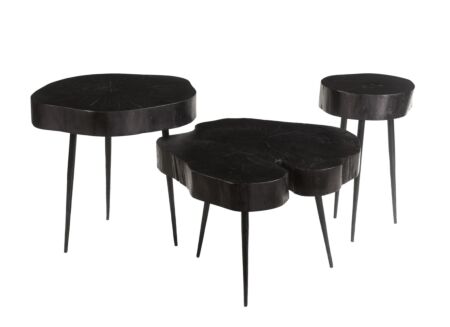Bijzettafel Ellis Ø55cm set van 3
