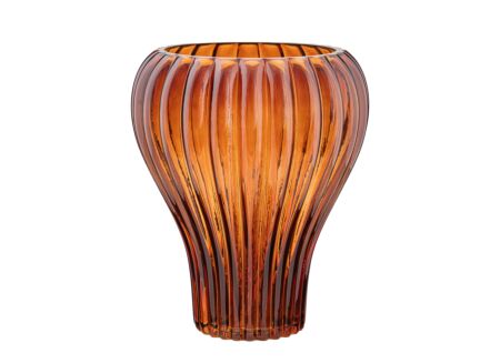 Vaas Liora H30cm - glas - amber