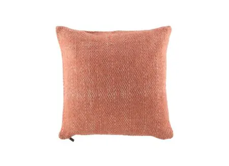 Plus Important - Coussin Artem 45x45cm - coton & fibre de polyester - rouge