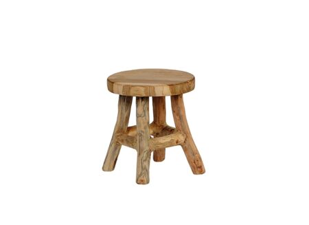 Plantenkrukje teak H17cm
