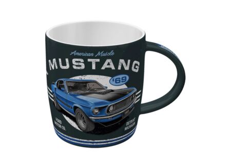 Mok Ford Mustang 34cl - keramiek - blauw