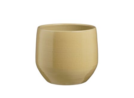 Bloempot Matteo Ø32x27cm - terracotta - taupe