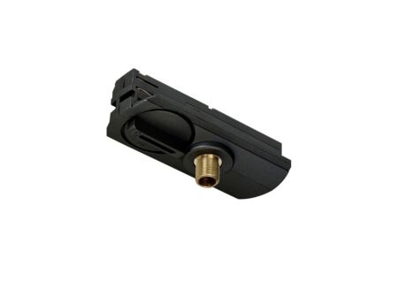 Railverlichting Adapter monofase zwart