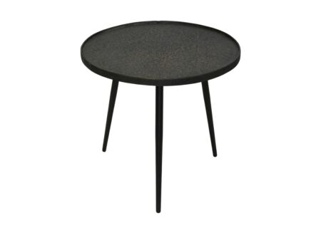 Salontafel Billy teak massief rond