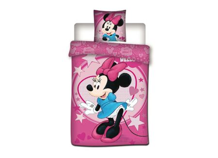 Dekbedovertrek Minnie 140x200cm microvezel