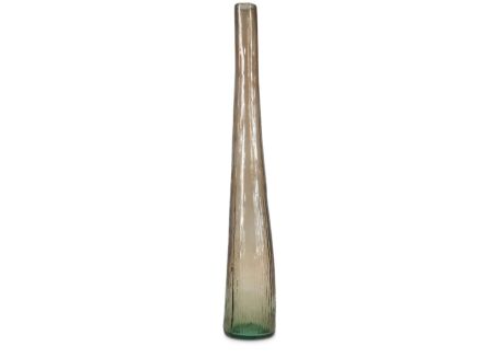 Vaas Twig 9x59cm - glas - bruin