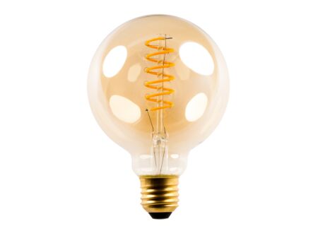 Ledlamp globe spiral 5W E27