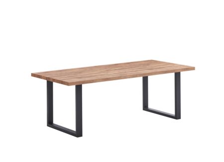 Tafel Estrella 220x95cm - meubelplaat - industrial oak
