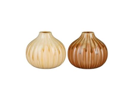Vaas Danu H10cm - keramiek - bruin Vaas Danu H10cm - keramiek - bruin