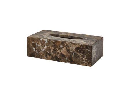 Tissuebox Hammam bruin marmer