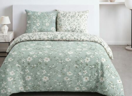 Dekbedovertrek Crazy 220x240cm - polyester - groen