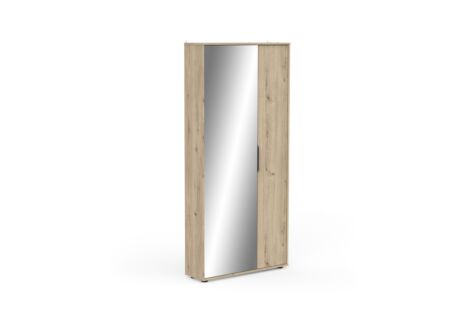 Schoenenkast Ebony 83x24x178cm