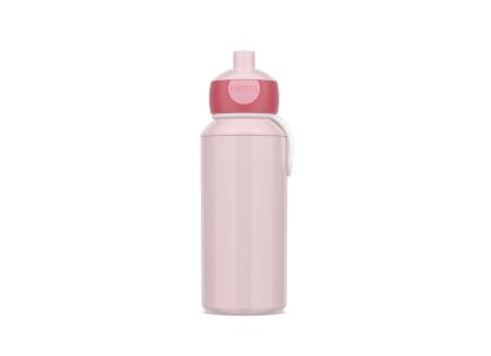Drinkfles Pop-Up Campus 400ml - kunststof - cool pink